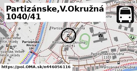 Partizánske,V.Okružná 1040/41