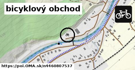 bicyklový obchod