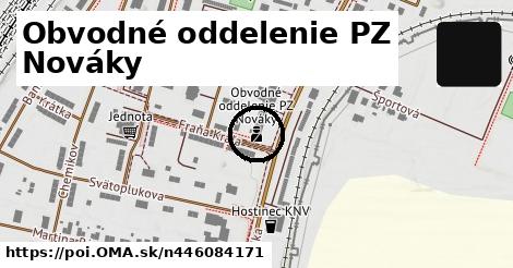 Obvodné oddelenie PZ Nováky