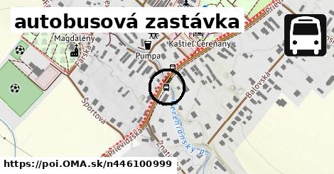 autobusová zastávka