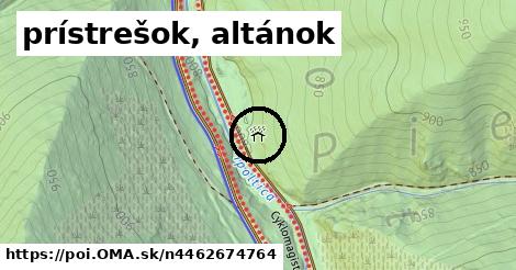 prístrešok, altánok