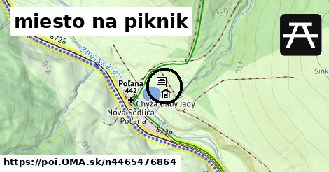 miesto na piknik