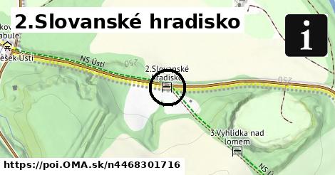 2.Slovanské hradisko