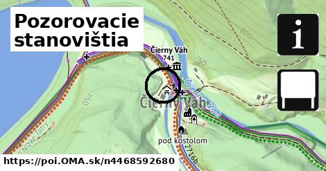 Pozorovacie stanovištia