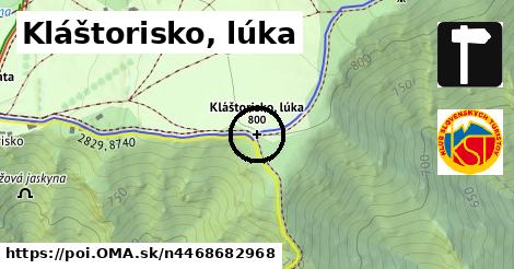 Kláštorisko, lúka