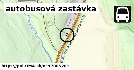 autobusová zastávka