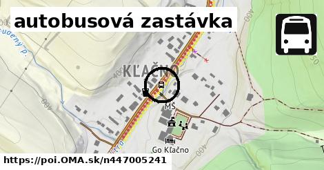 autobusová zastávka