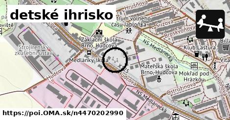 detské ihrisko