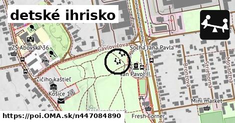 detské ihrisko