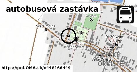 autobusová zastávka