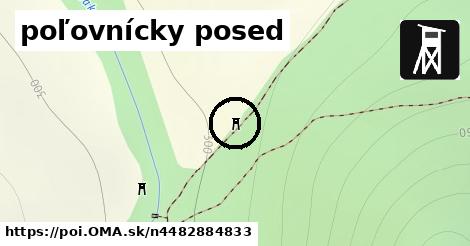 poľovnícky posed