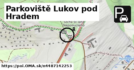 Parkoviště Lukov pod Hradem