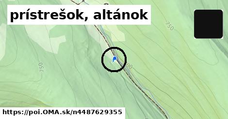 prístrešok, altánok