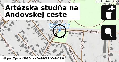 Artézska studňa na Andovskej ceste