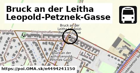 Bruck an der Leitha Leopold-Petznek-Gasse