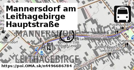 Mannersdorf am Leithagebirge Hauptstraße