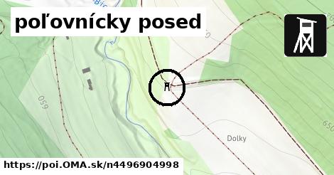 poľovnícky posed