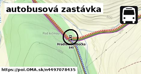 autobusová zastávka