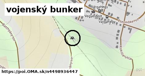 vojenský bunker