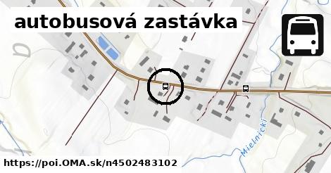 autobusová zastávka