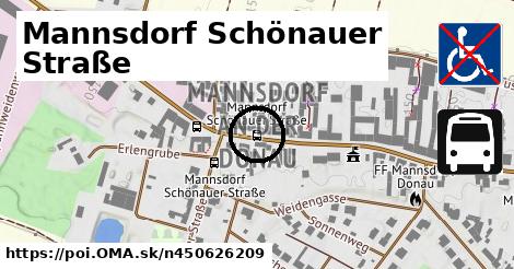 Mannsdorf Schönauer Straße