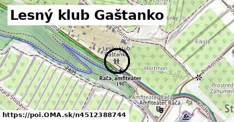 Lesný klub Gaštanko