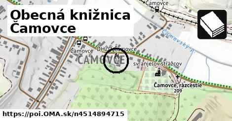 Obecná knižnica Čamovce