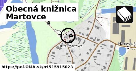 Obecná knižnica Martovce