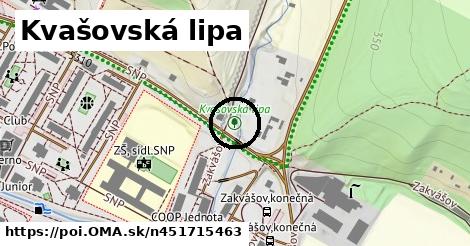 Kvašovská lipa