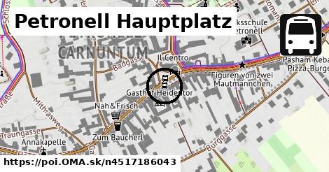 Petronell Hauptplatz