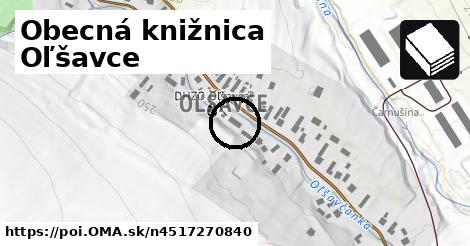 Obecná knižnica Oľšavce