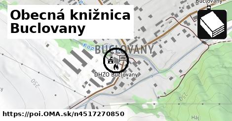 Obecná knižnica Buclovany