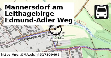 Mannersdorf am Leithagebirge Edmund-Adler Weg