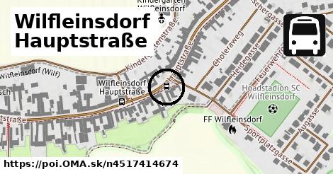 Wilfleinsdorf Hauptstraße