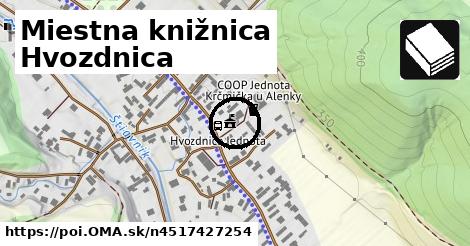 Miestna knižnica Hvozdnica