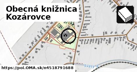 Obecná knižnica Kozárovce