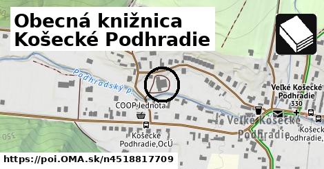 Obecná knižnica Košecké Podhradie