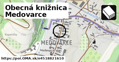 Obecná knižnica Medovarce