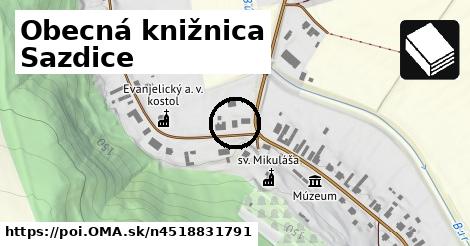 Obecná knižnica Sazdice