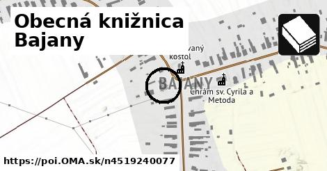 Obecná knižnica Bajany