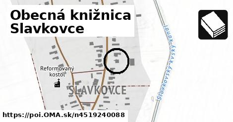 Obecná knižnica Slavkovce