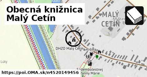 Obecná knižnica Malý Cetín