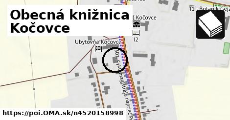 Obecná knižnica Kočovce