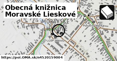 Obecná knižnica Moravské Lieskové