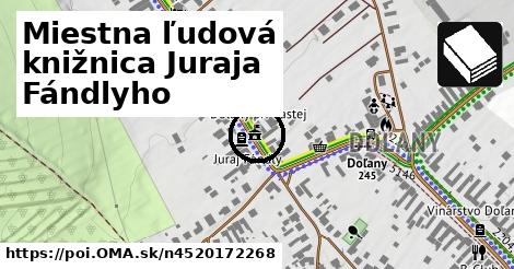 Miestna ľudová knižnica Juraja Fándlyho