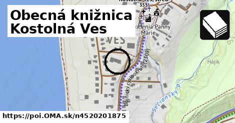 Obecná knižnica Kostolná Ves