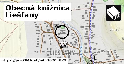 Obecná knižnica Liešťany