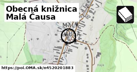 Obecná knižnica Malá Čausa