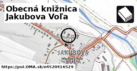 Obecná knižnica Jakubova Voľa