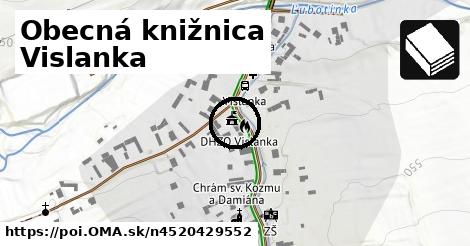 Obecná knižnica Vislanka